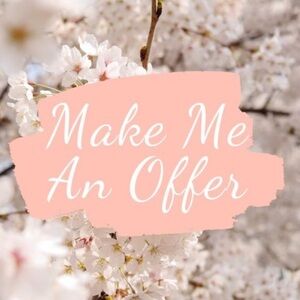 All reasonable offers accepted!